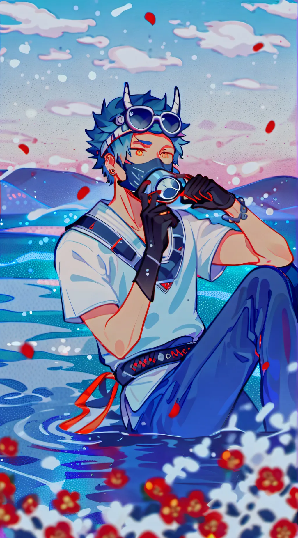 ai character: Fearws10&KevinRBLX background