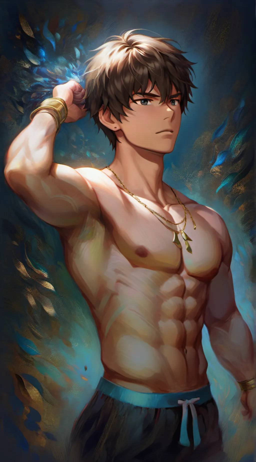 ai character: Zach background