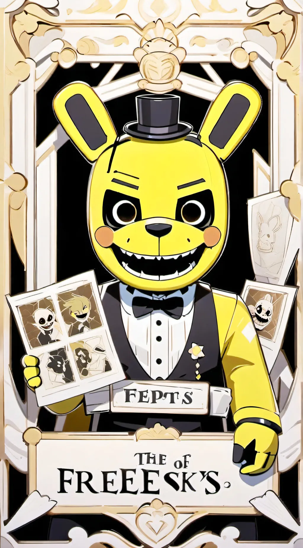 ai character: FNAF background