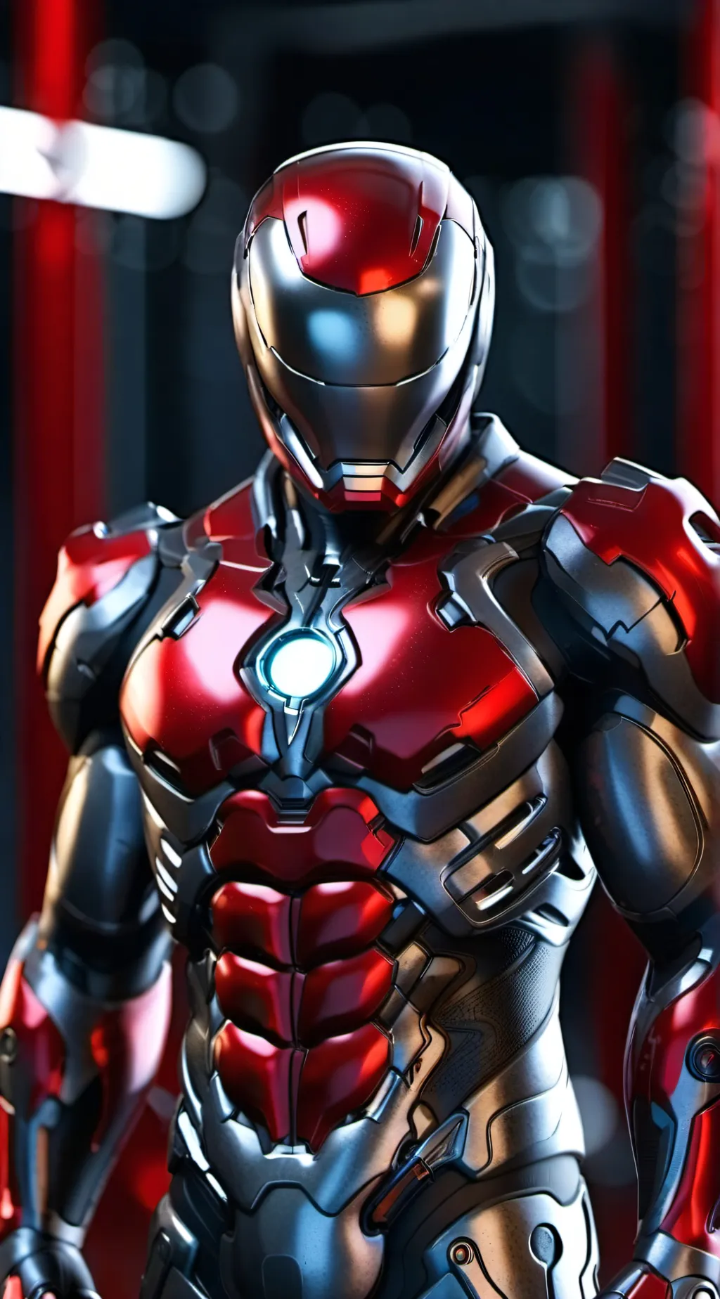 ai character: Tony, or Ironman  background