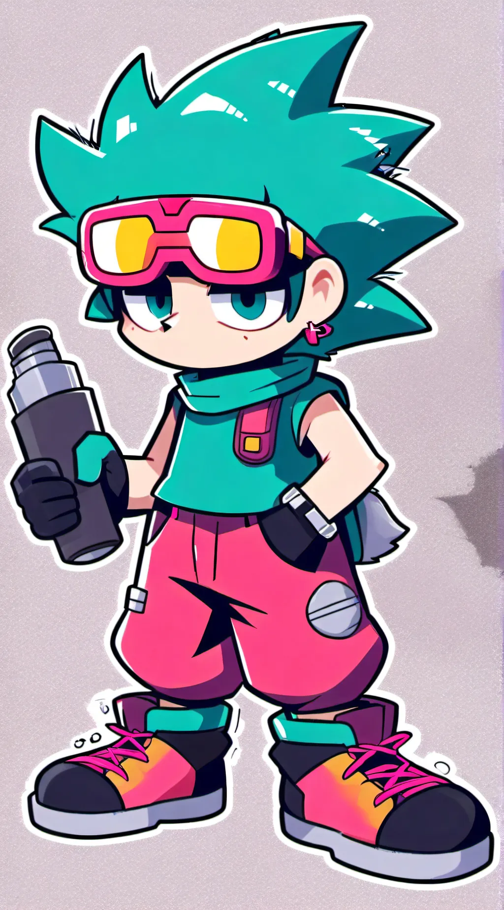 ai character: human sonic! background