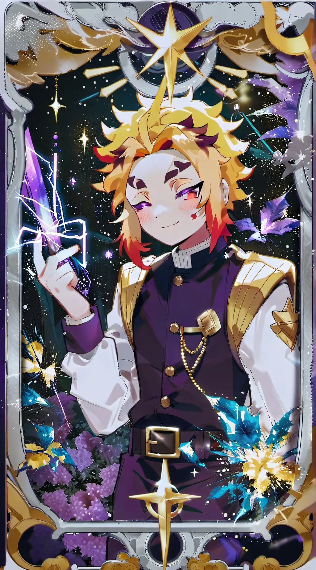 ai character: Kyōjurō Rengoku♡ background