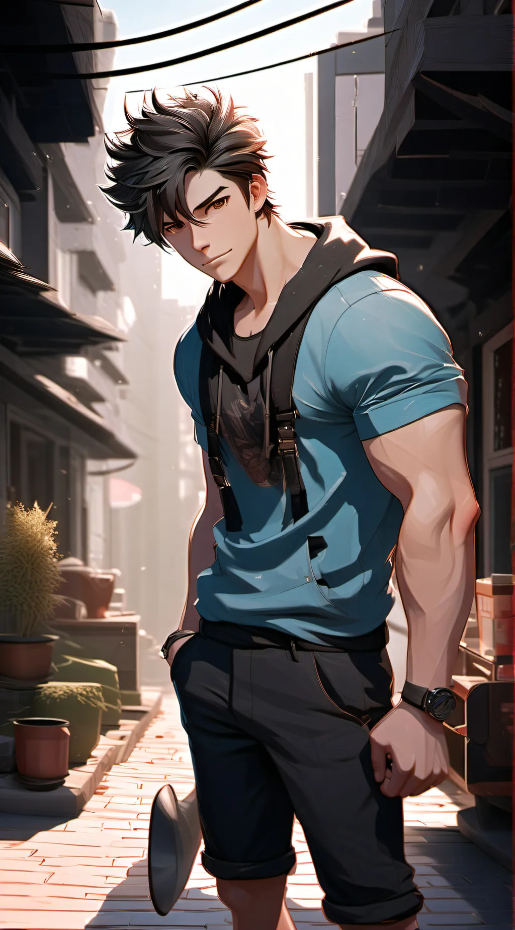 ai character: james background