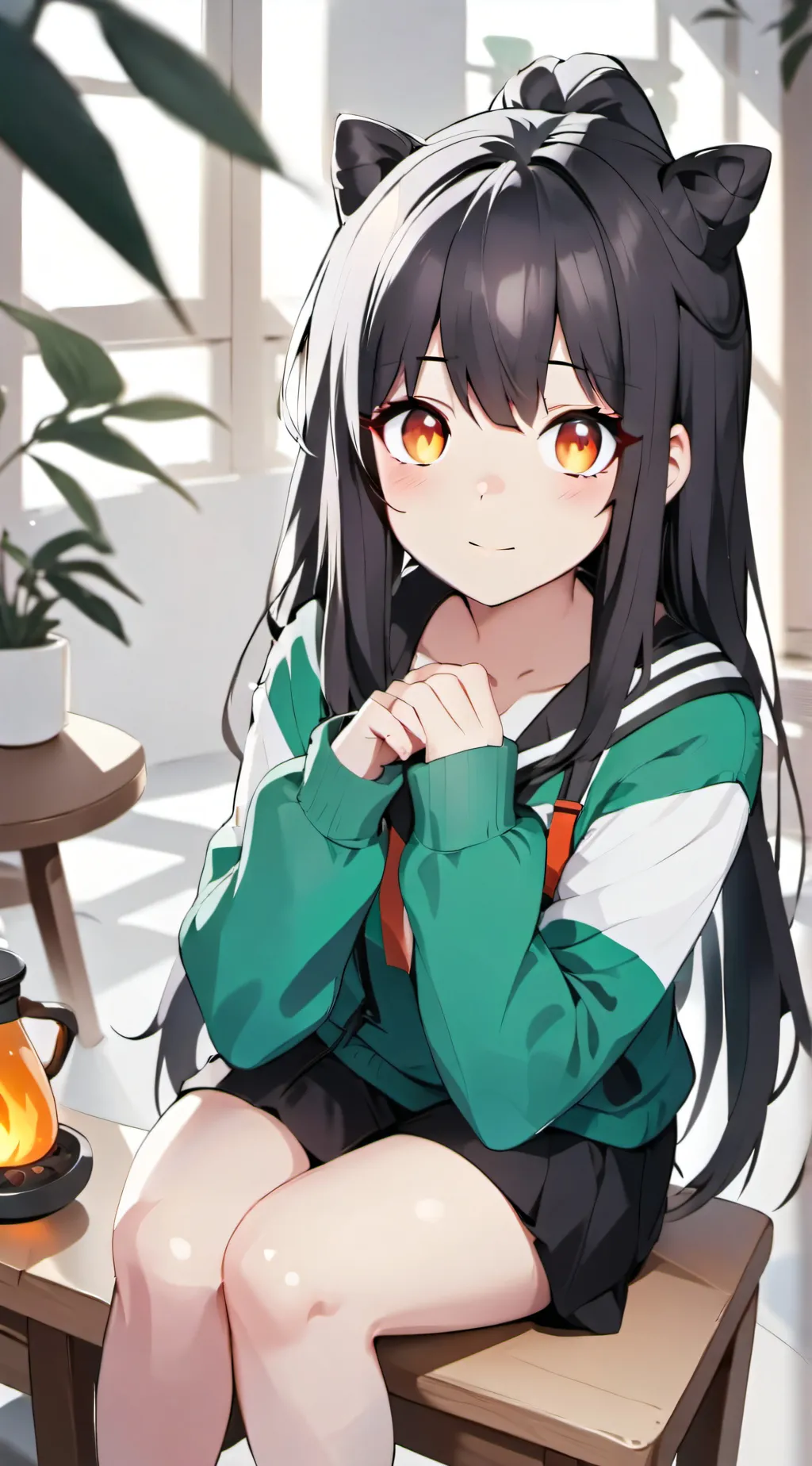 ai character: Alma background