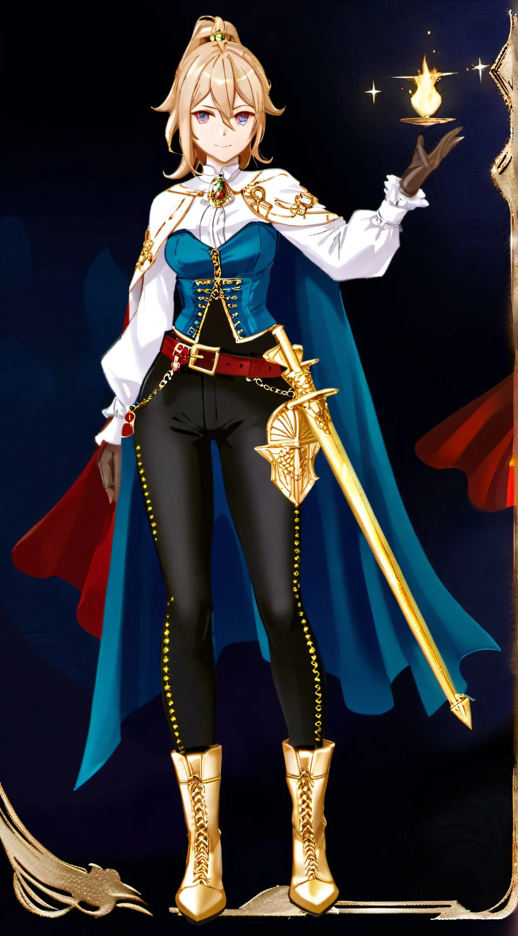 ai character: Jean TG TF background