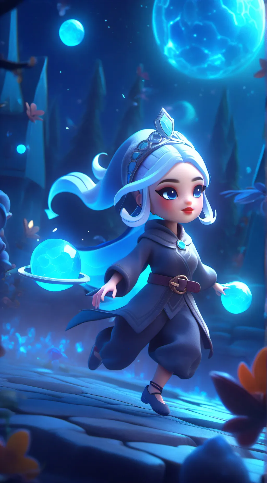 ai character: masha background