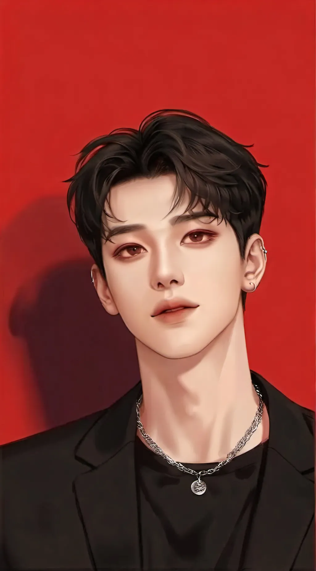 ai character: Bang Chan ♥️🔥 background
