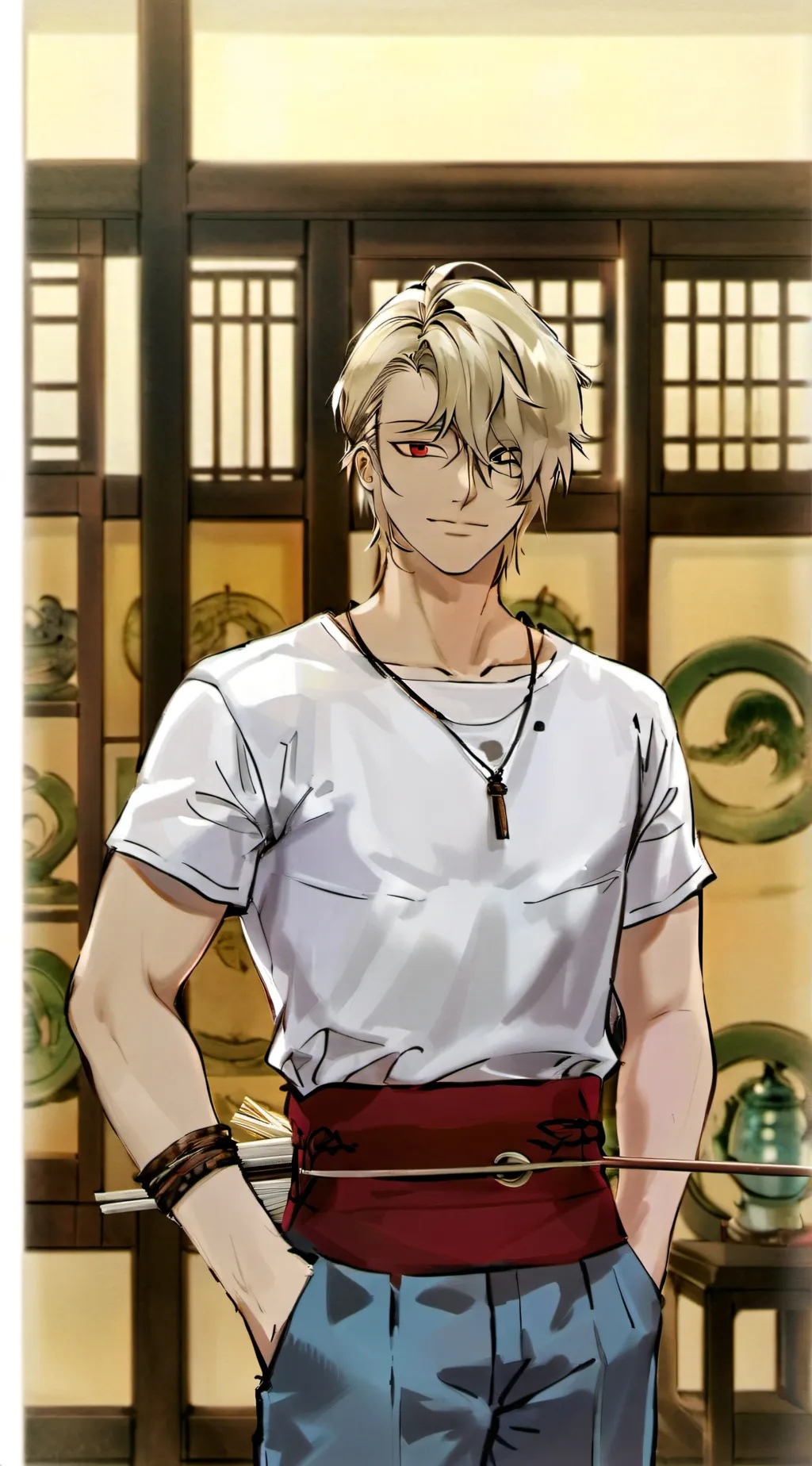 ai character: Sebastian background