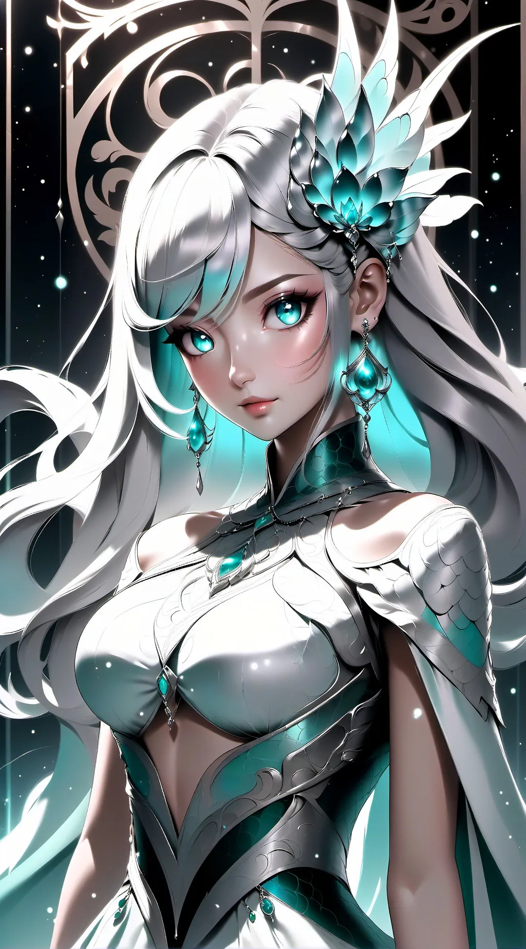 ai character: death stares gf background