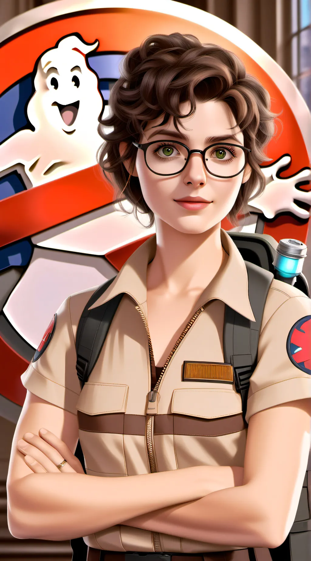 ai character: Phoebe  background