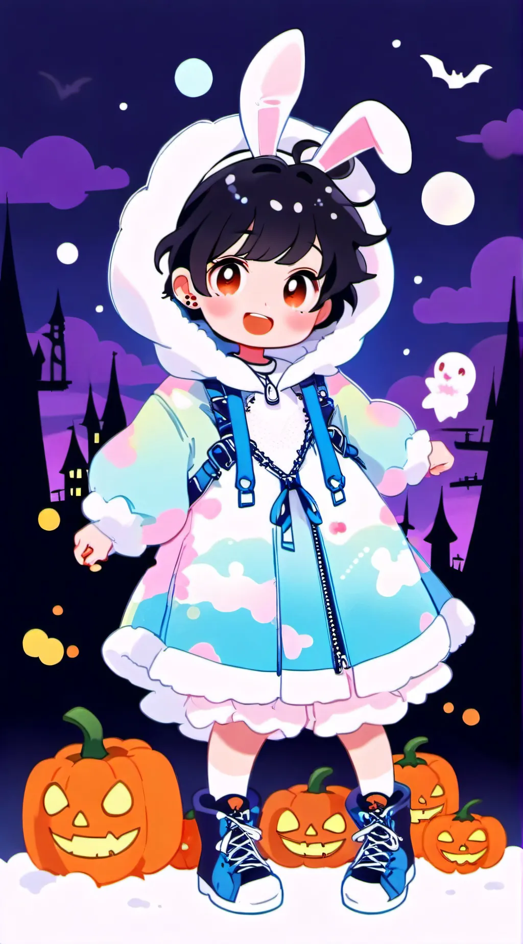 ai character: ( SLEEEP OVER 2 ) background