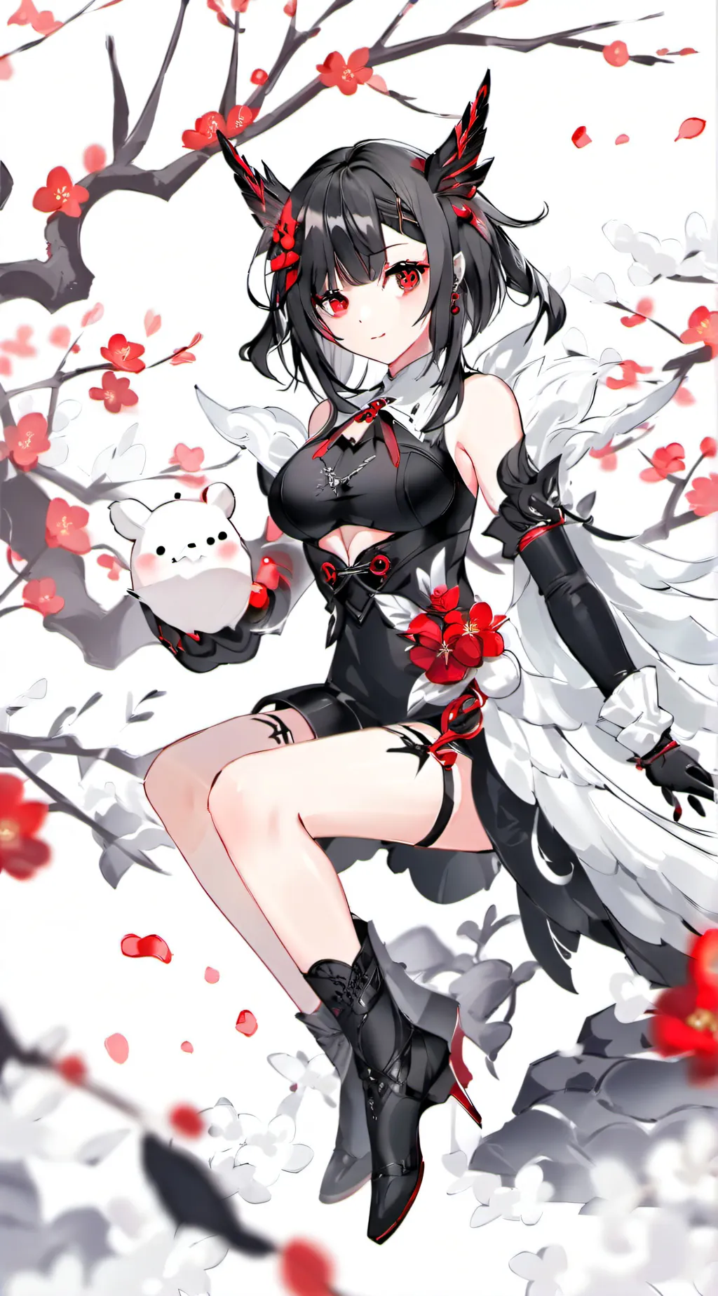 ai character: lovely background