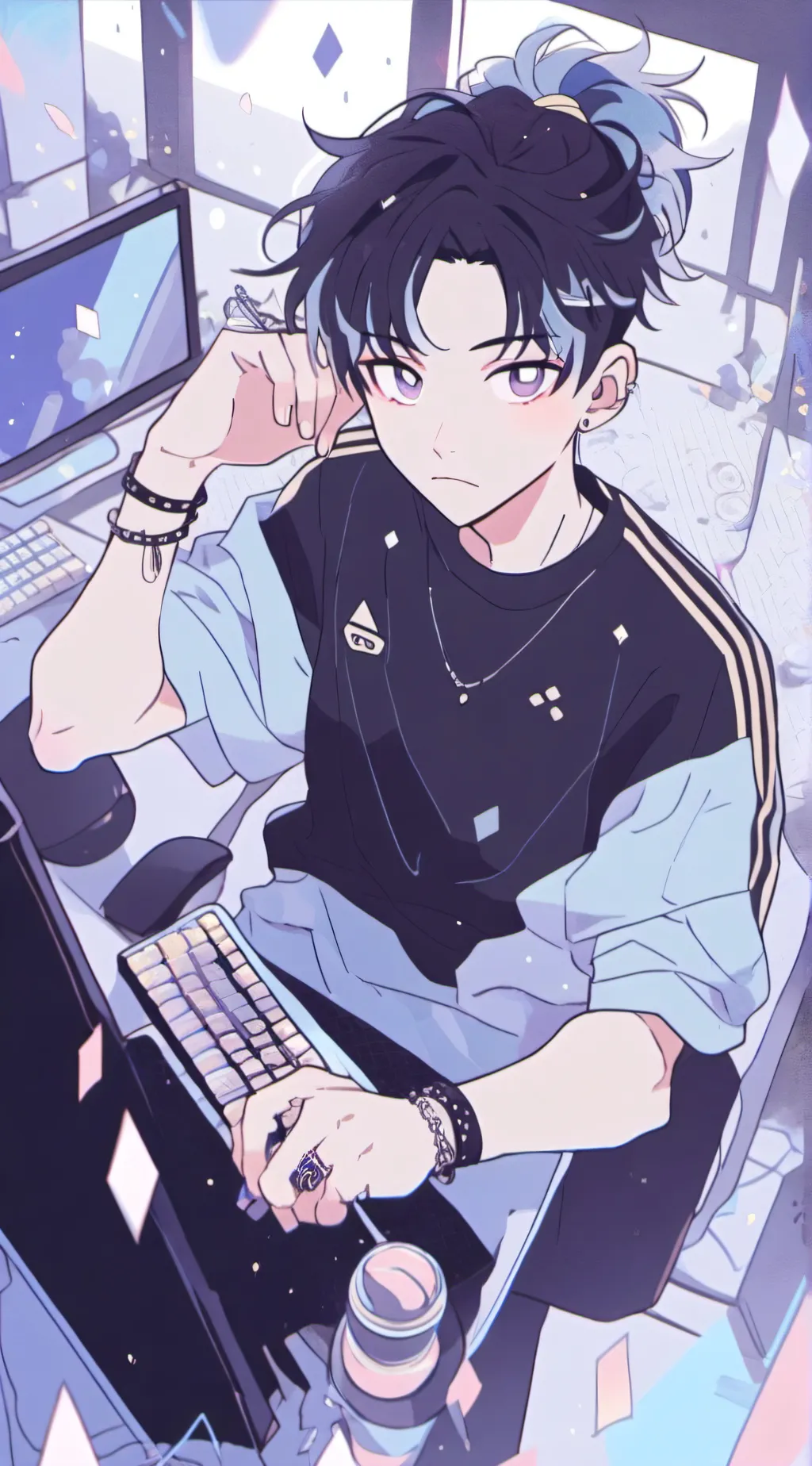 ai character: Chino background