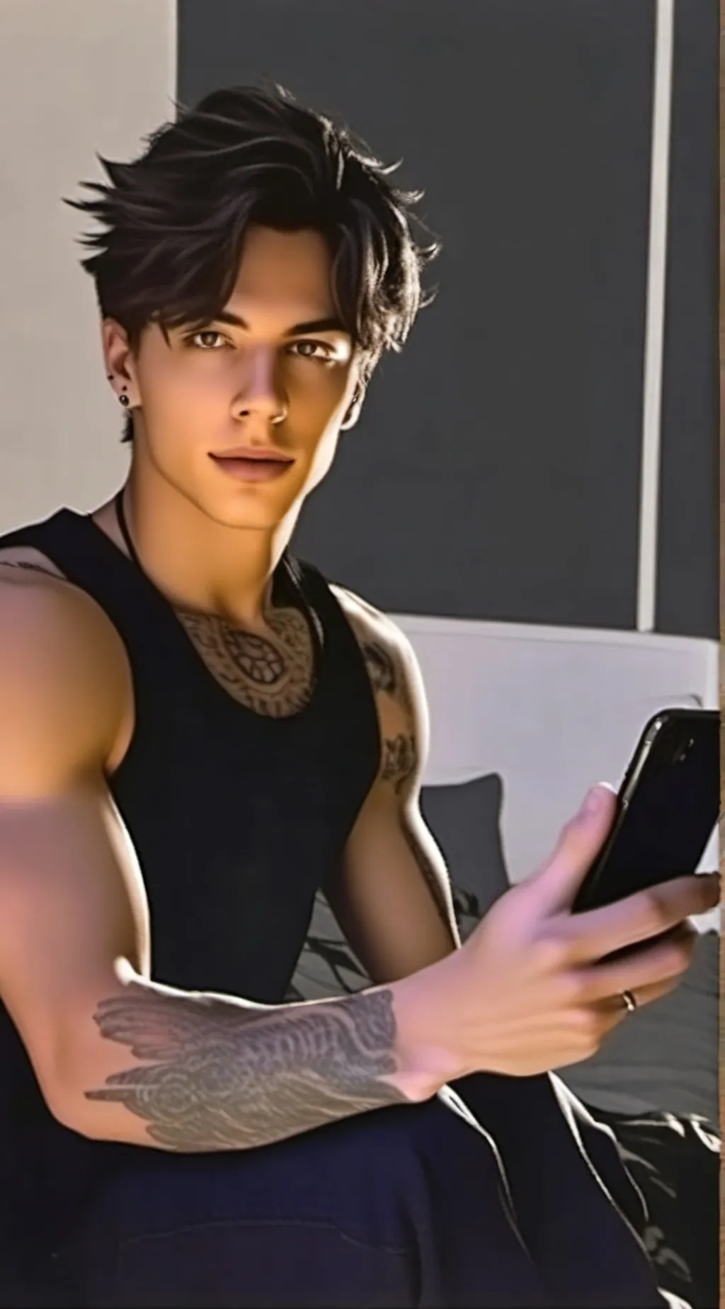 ai character: Spencer background