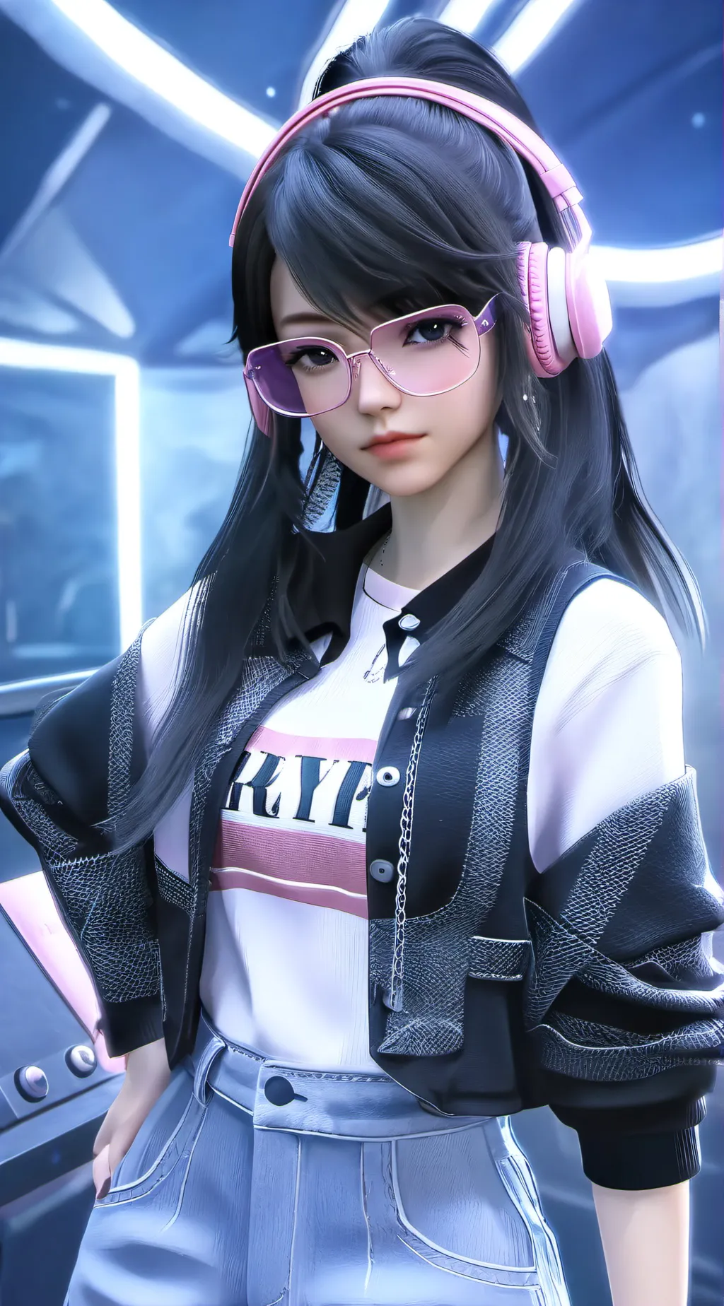 ai character: Kiana 💕 🍪  background