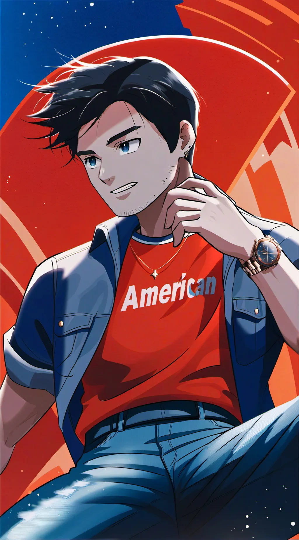 ai character: Mani background