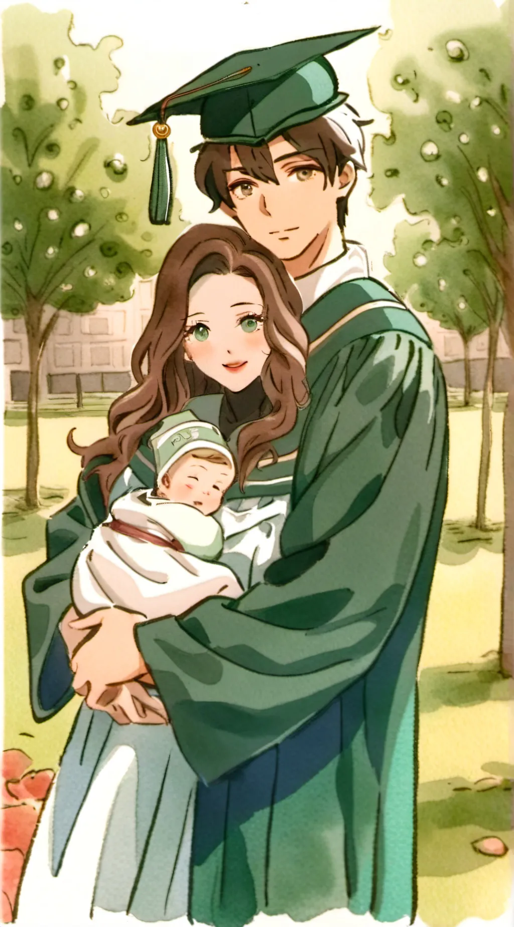 ai character: love family background