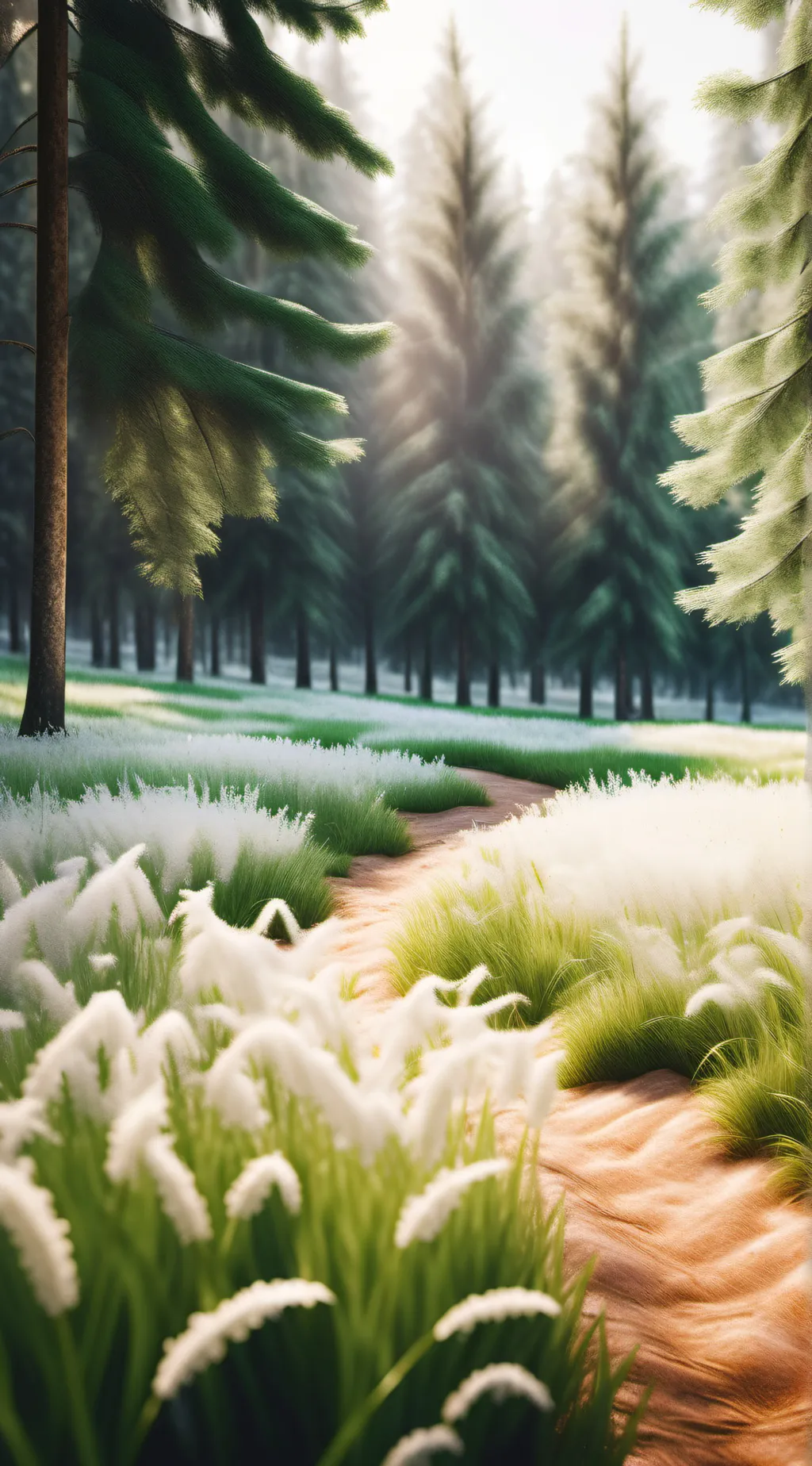 ai character: grass background