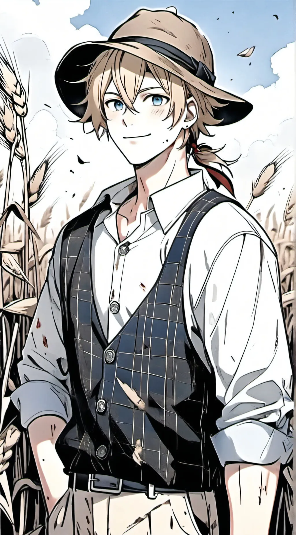 ai character: 🌾Charlie🌾 background