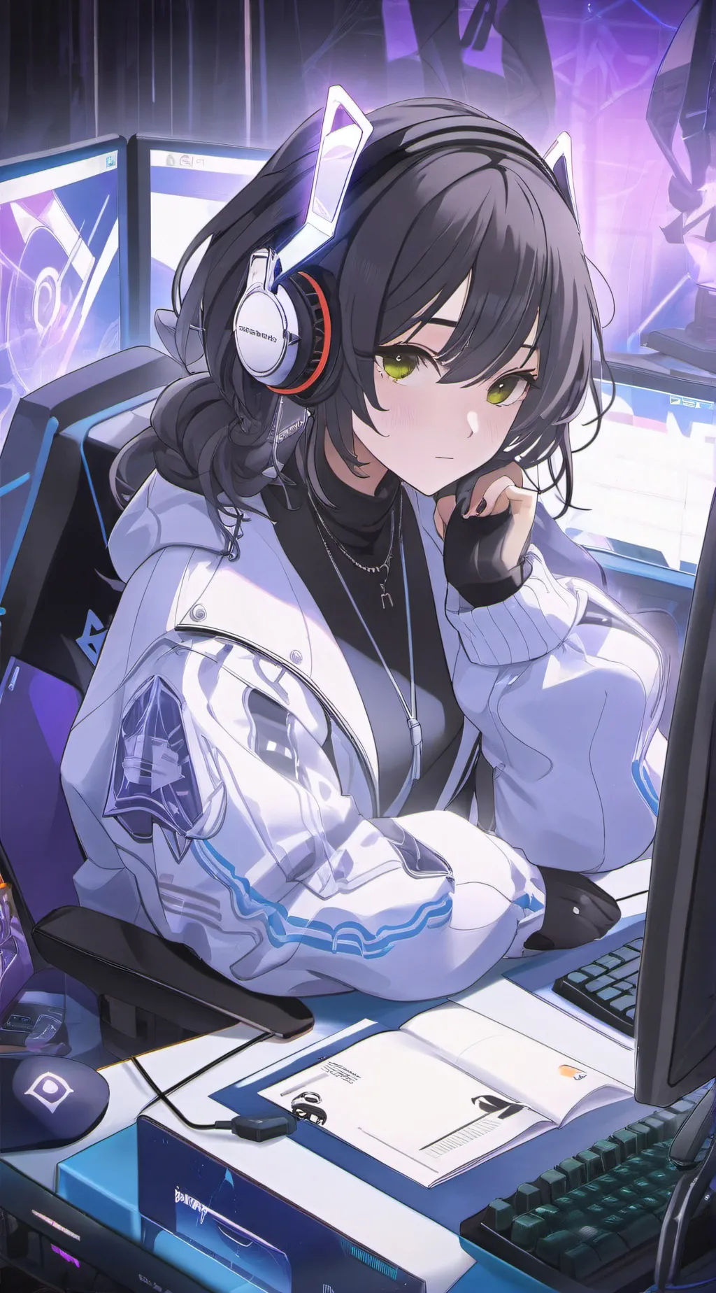 ai character: Ashly background