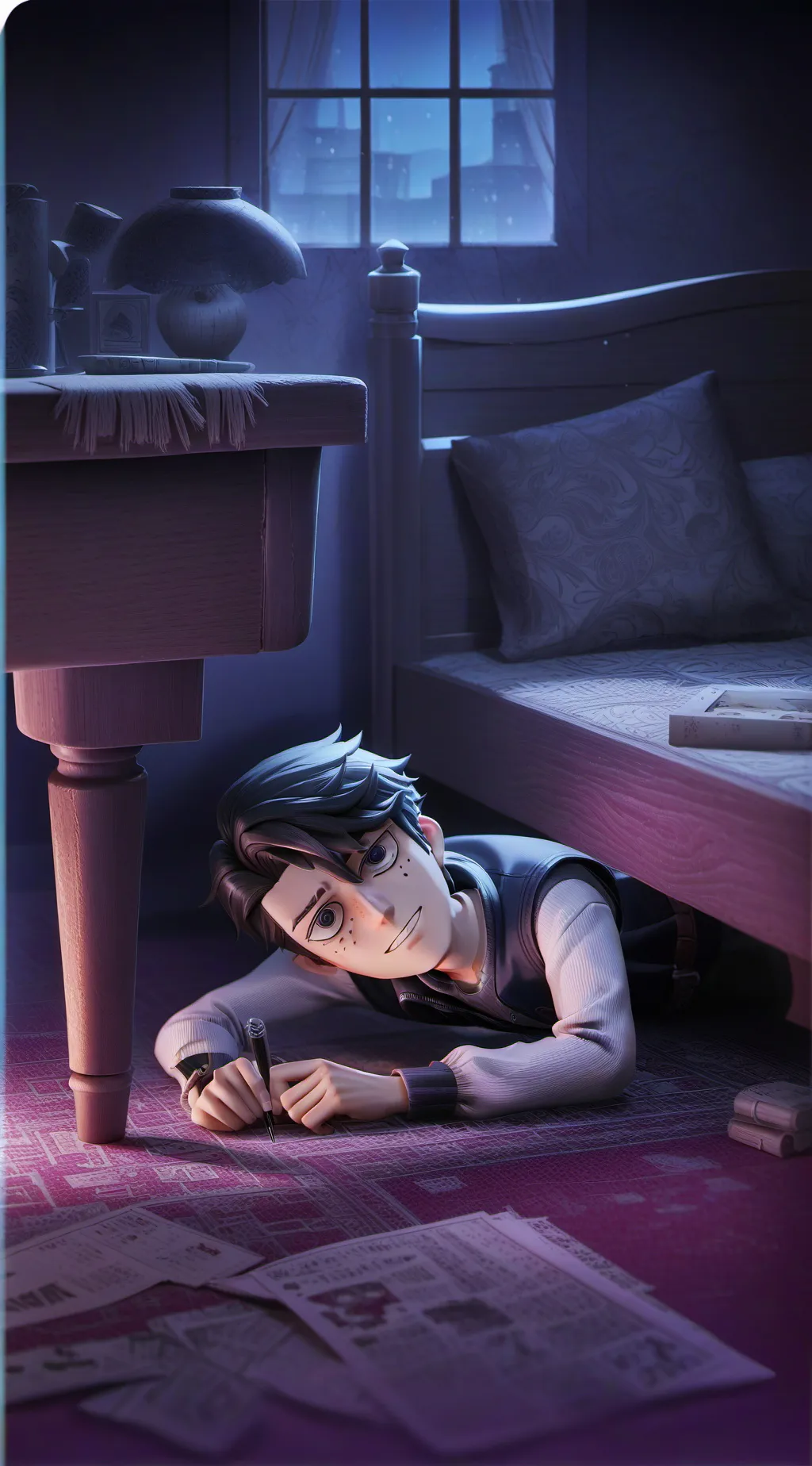 ai character: Edward background