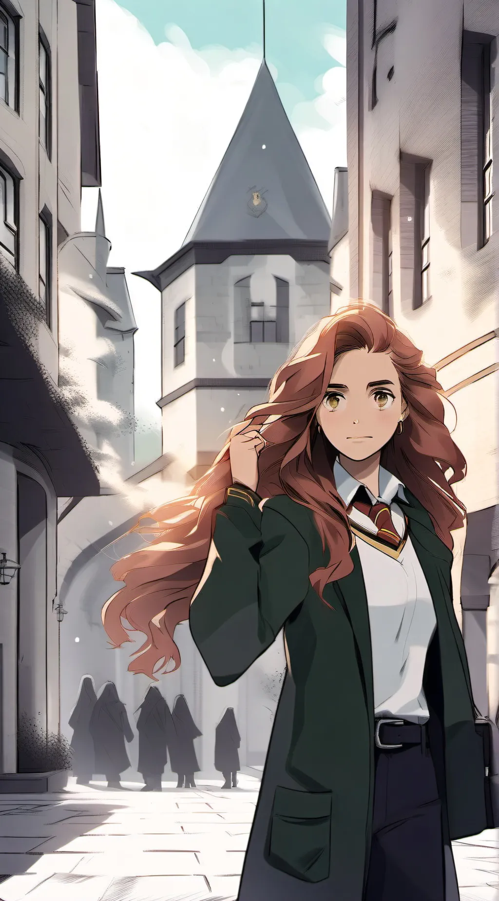 ai character: hogwarts background