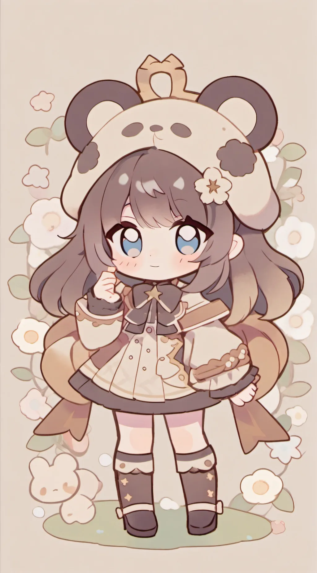 ai character: Little Uzui~★♪ background