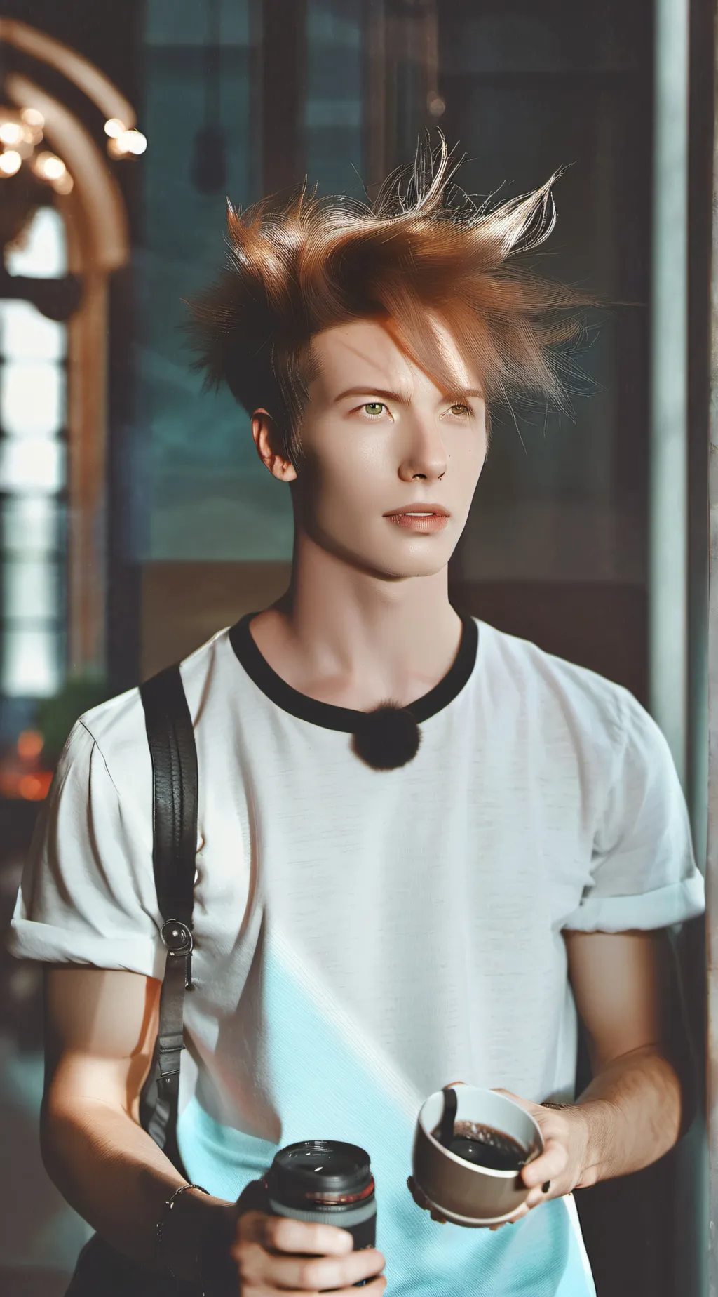 ai character: sam Gholbach background