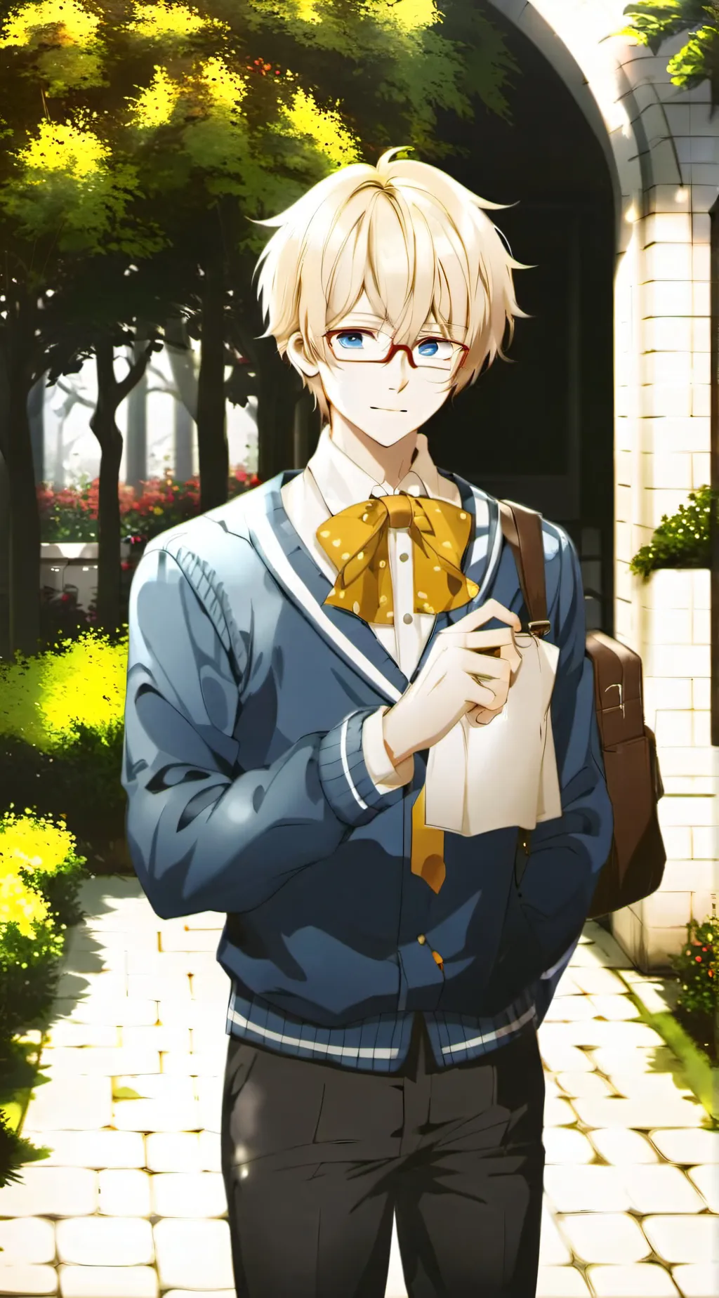 ai character: Eben background