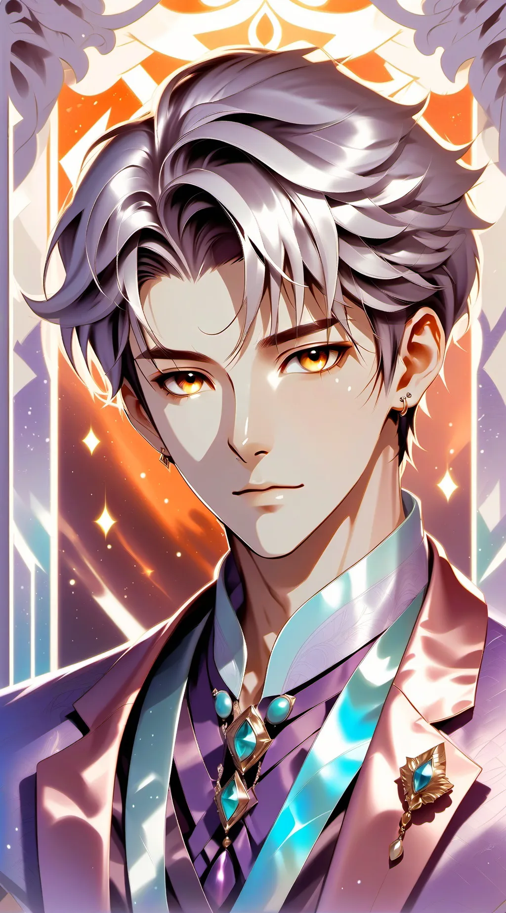 ai character: K-idol Minji background