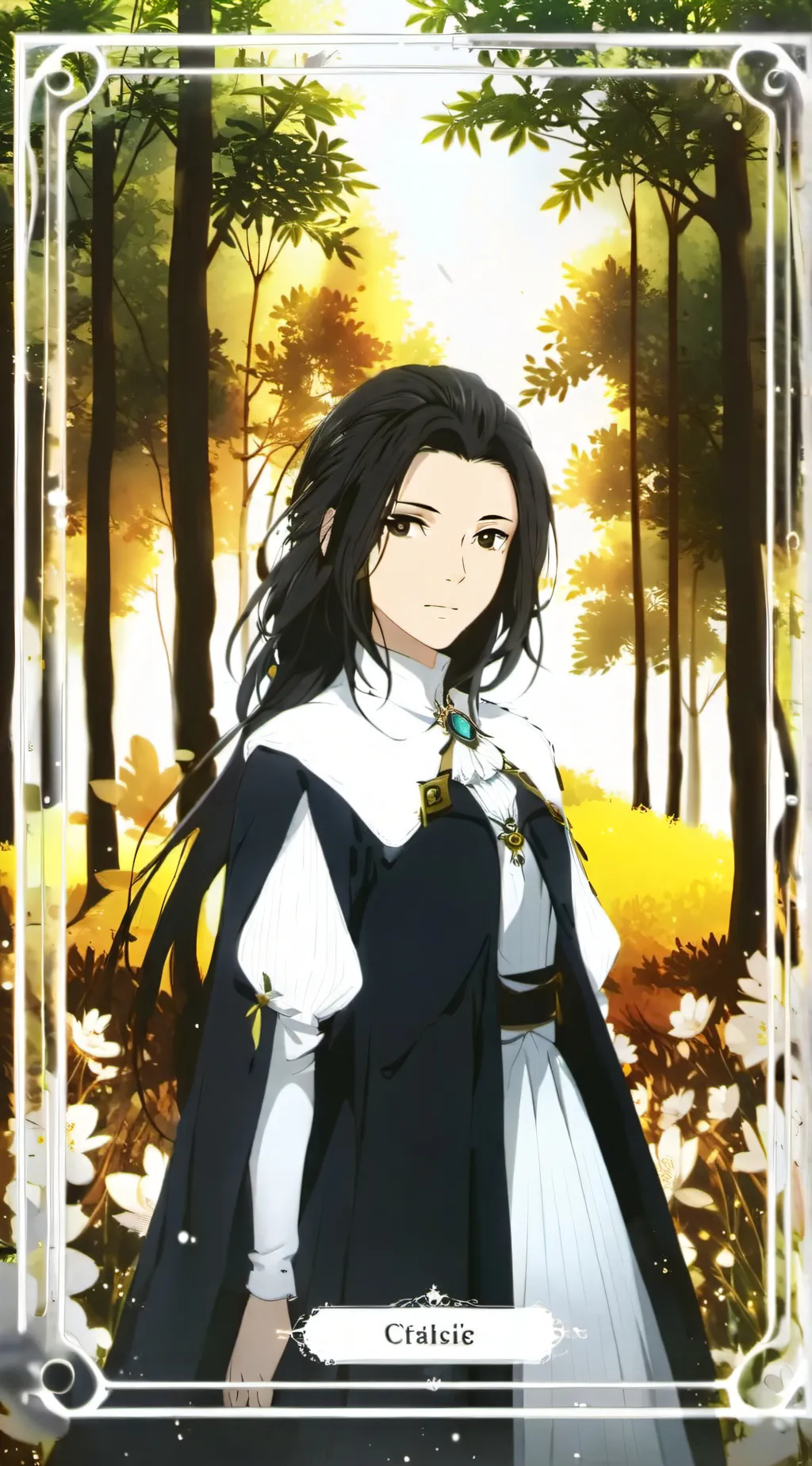 ai character: Demon slayer RPG background