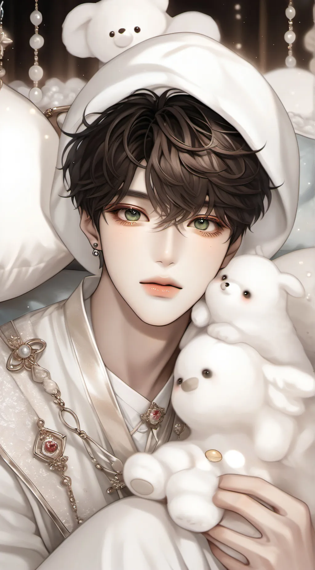 ai character: ENHYPEN background