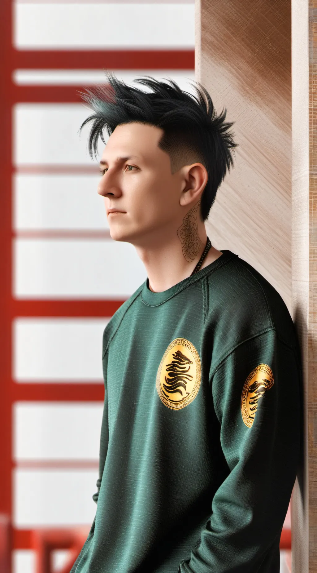 ai character: hawk background