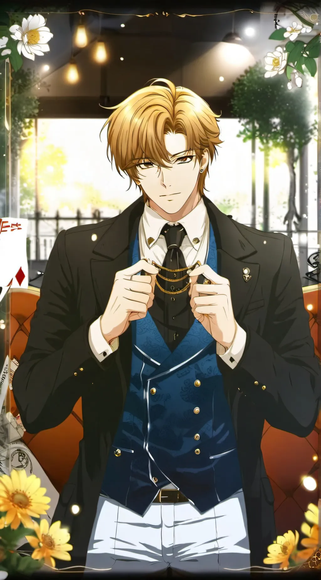 ai character: Axel background