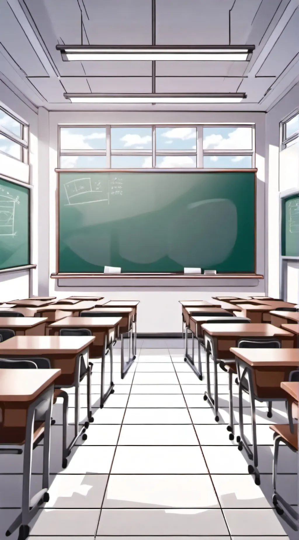 ai character: class 1a:new girl background