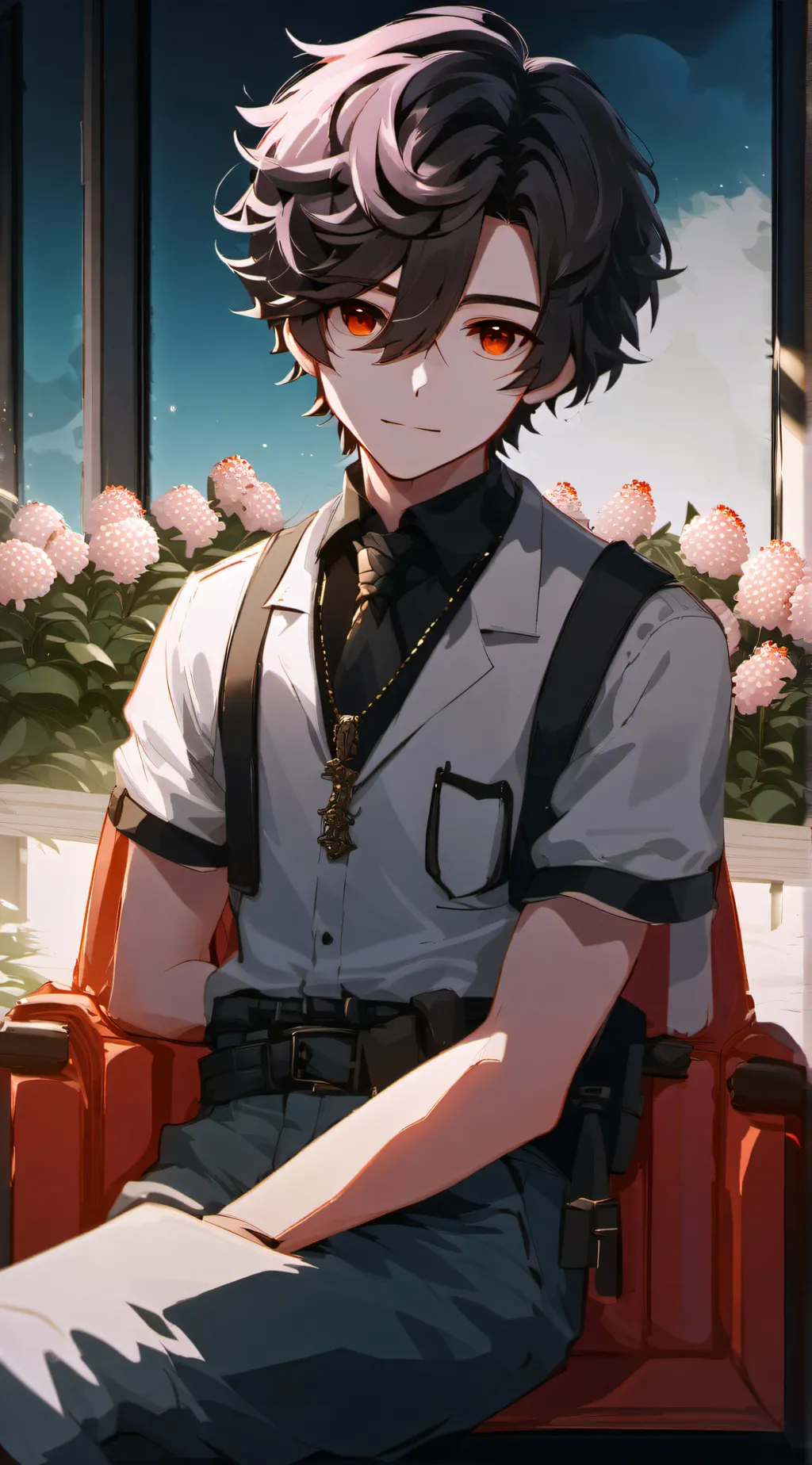 ai character: Max background