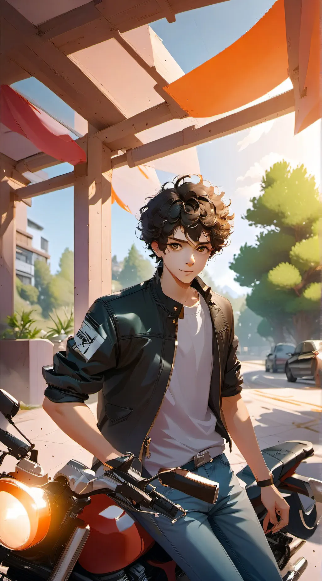 ai character: Mason  background