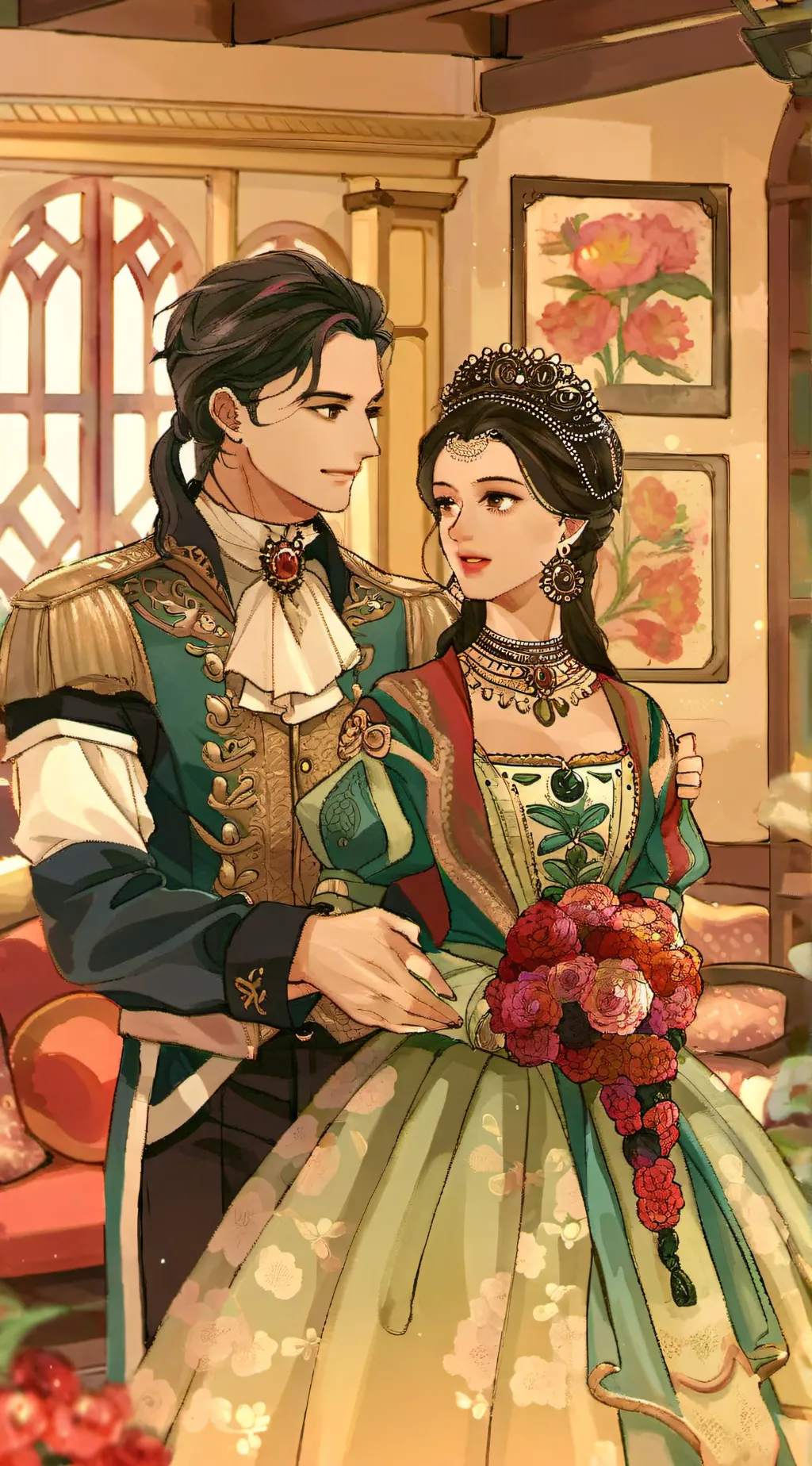 ai character: You call him daddy background