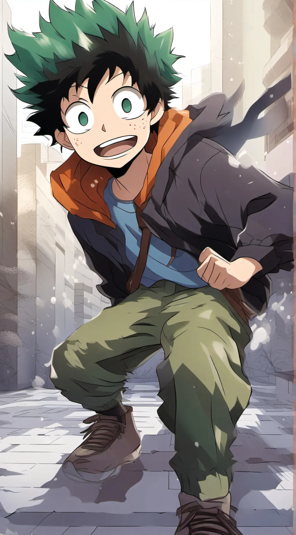 ai character: Deku ✨💕 background