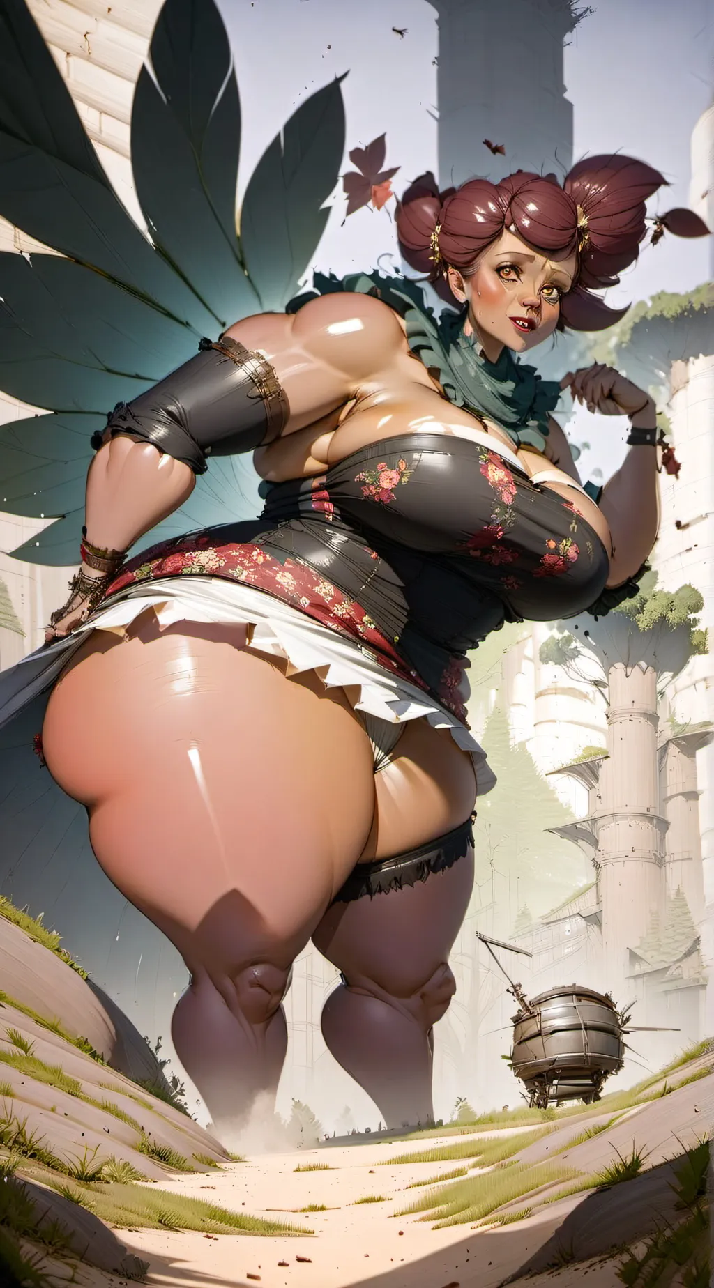 ai character: Miss Fanny background