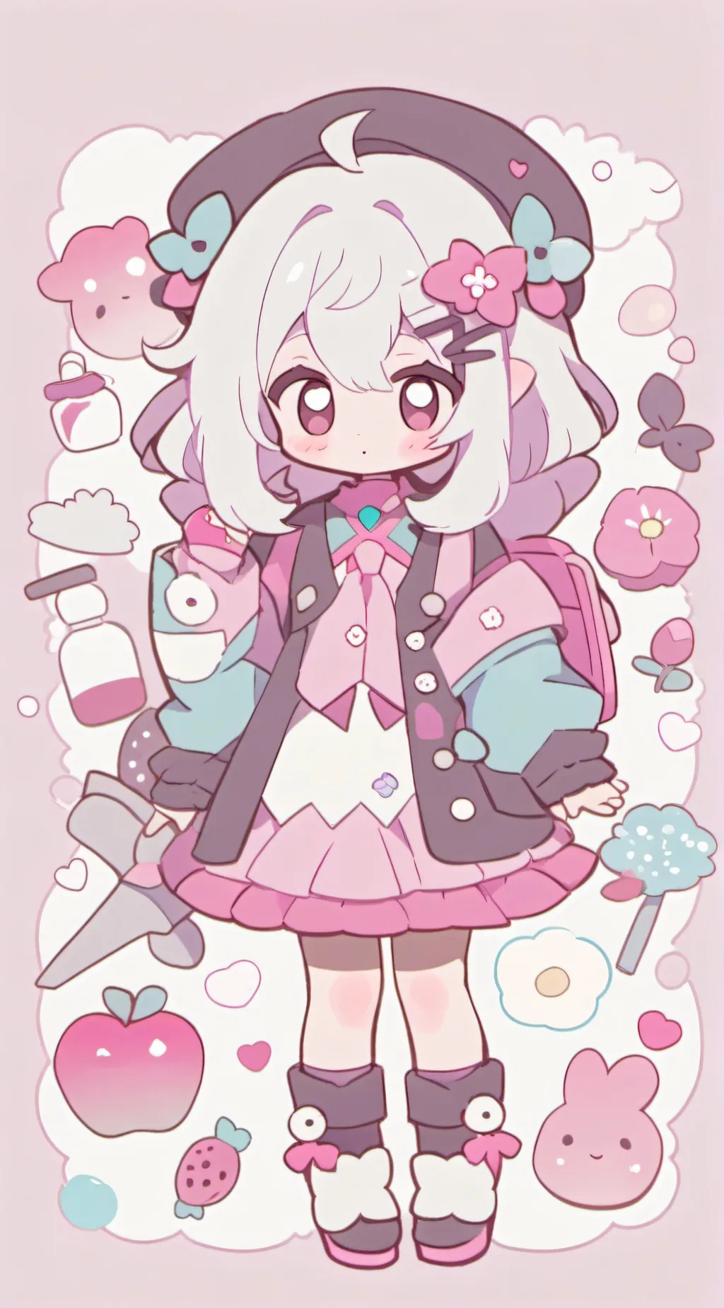 ai character: Charlie young sis background