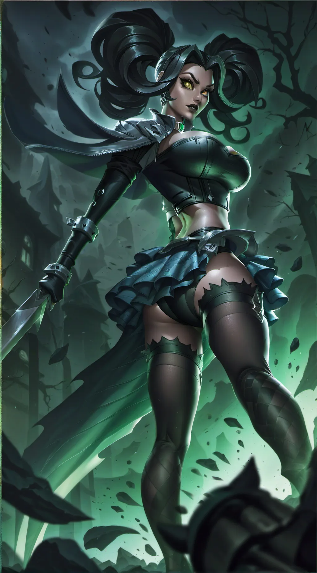 ai character: Aria background