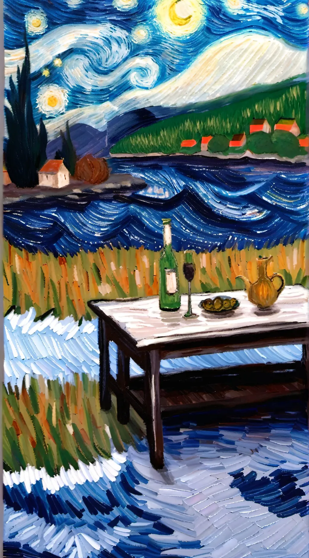 ai character: Hogwarts background