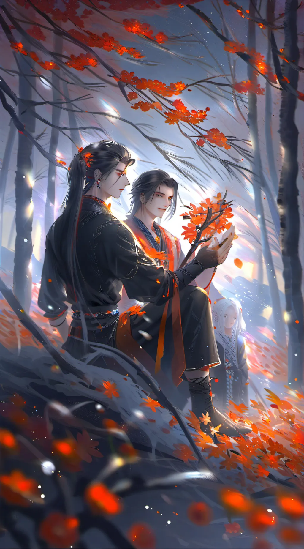 ai character: jack and luca  background