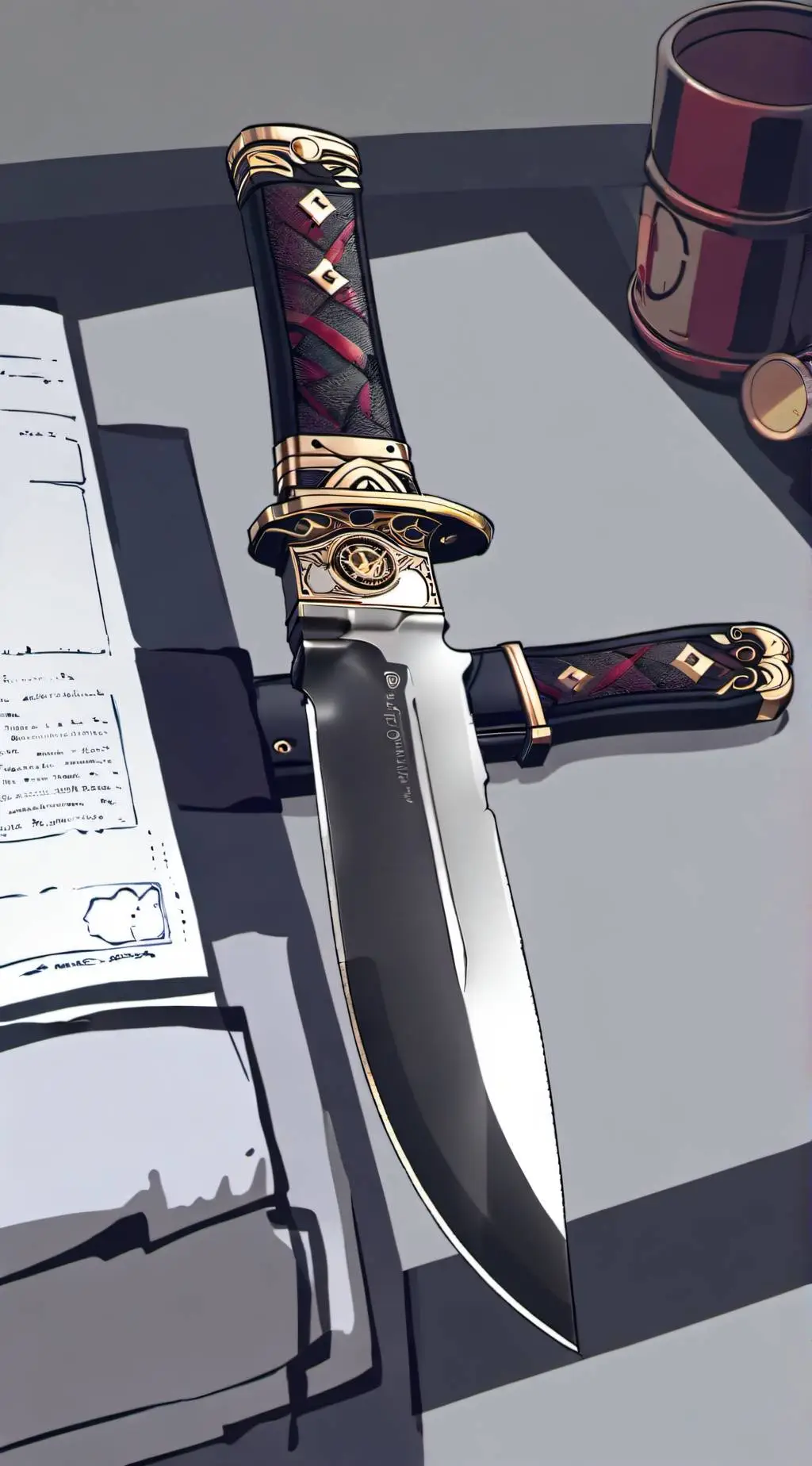 ai character: A murder mystery. background