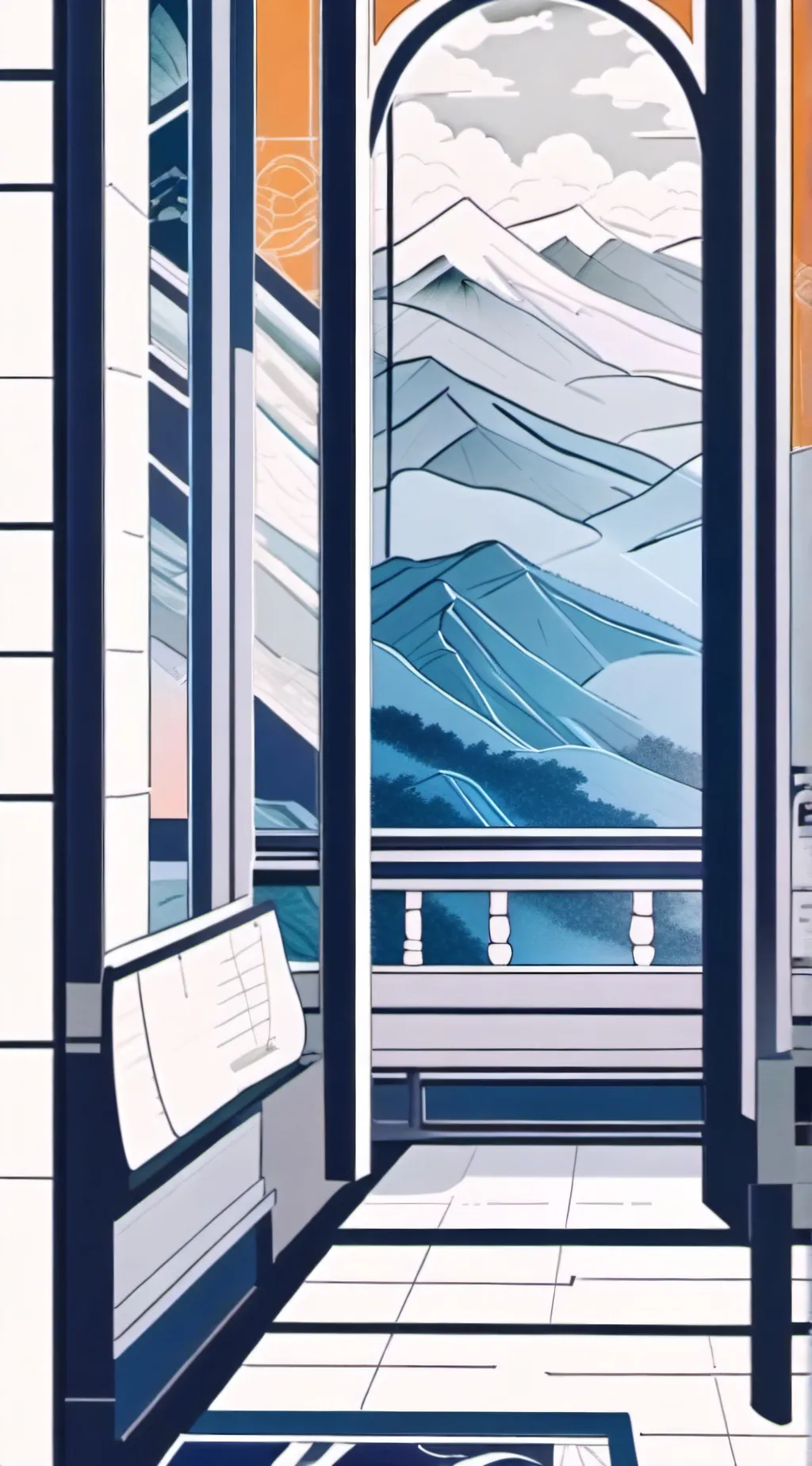 ai character: Finish it background