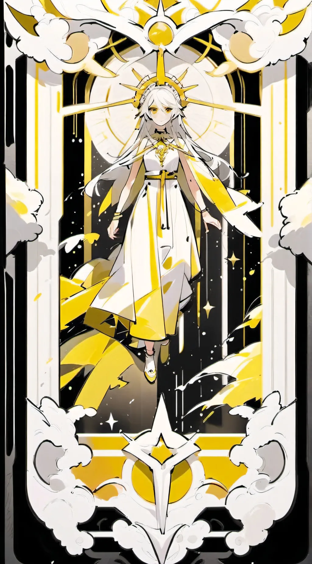 ai character: Aria background