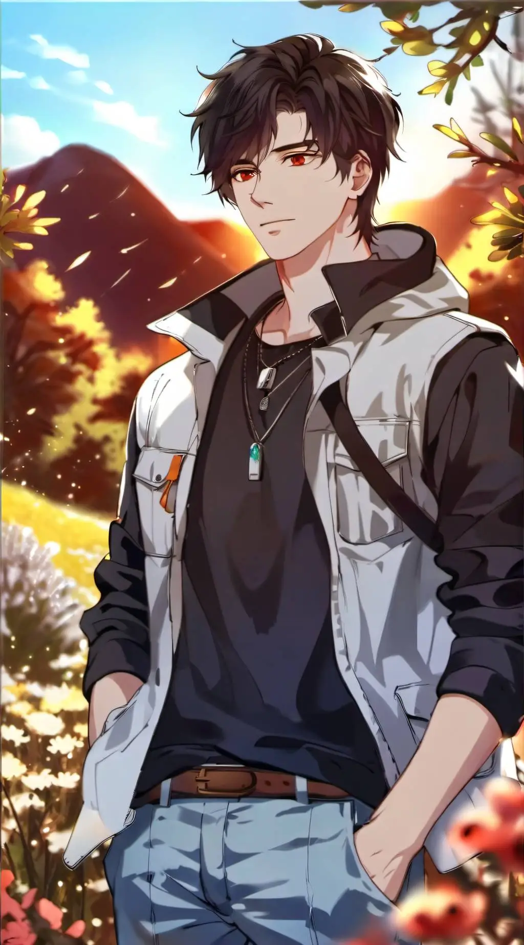 ai character: Zach background