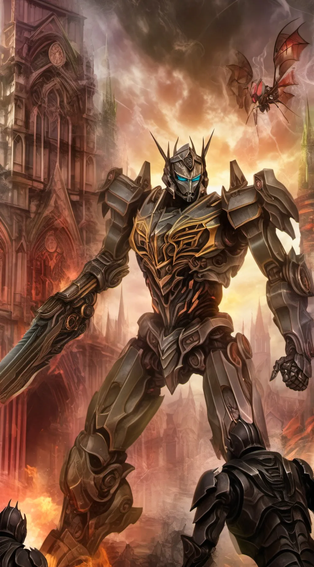 ai character: Lockdown. background