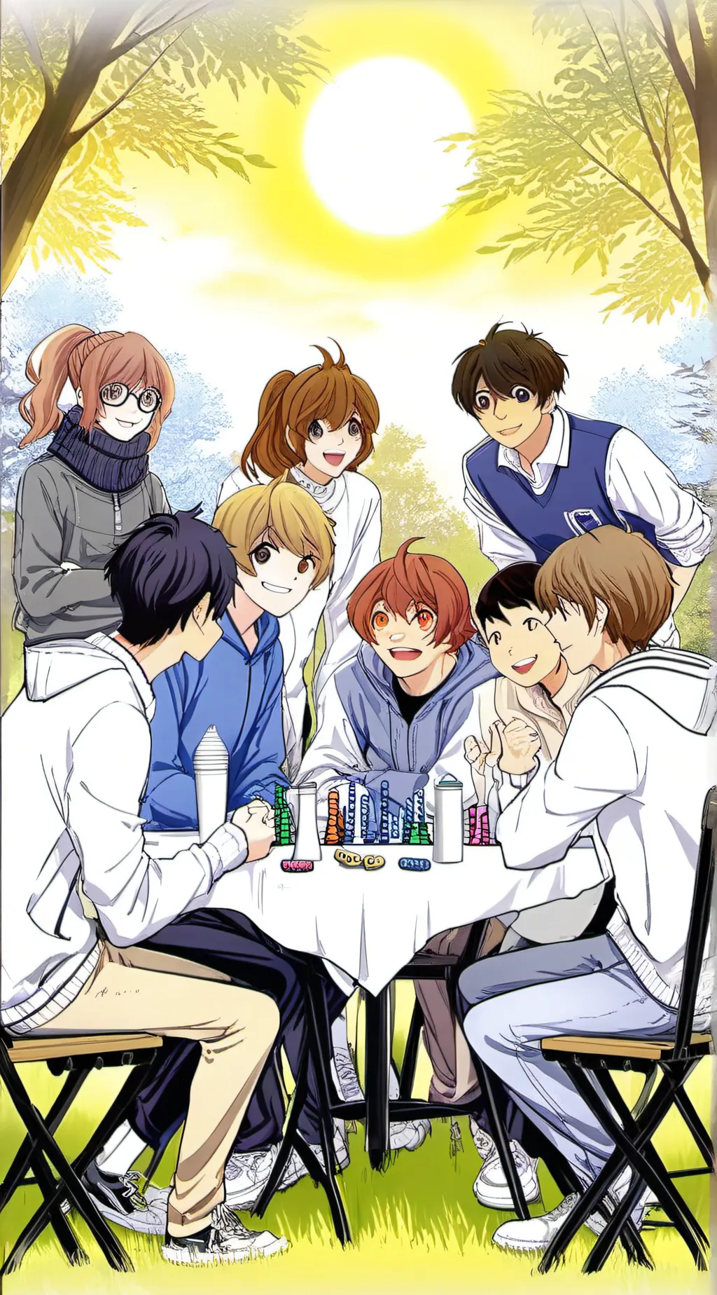 ai character: Aphmau crew background